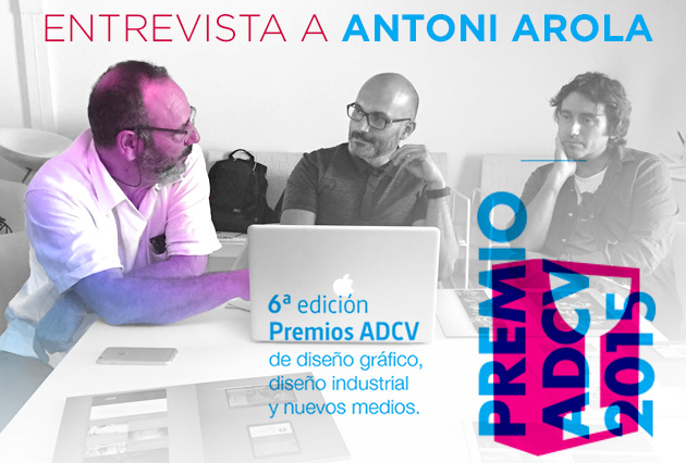 PremiosADCV2015–Entrevista-a-Antoni-Arola